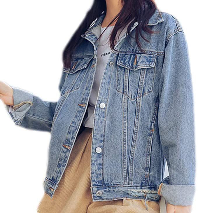 ladies denim blazer