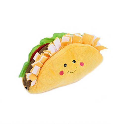 Plush Taco Dog Toy