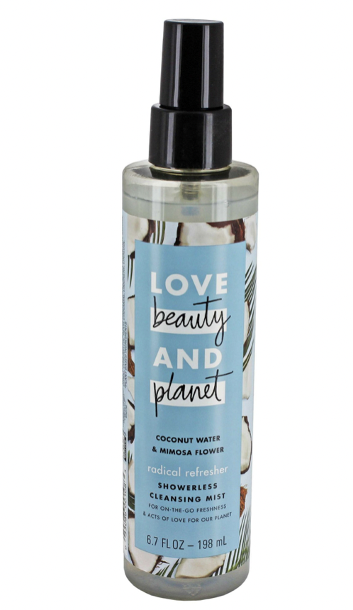 Love Beauty And Planet Coconut Water & Mimosa Flower Cleansing Body Mist Radical Refresher 6.7 oz