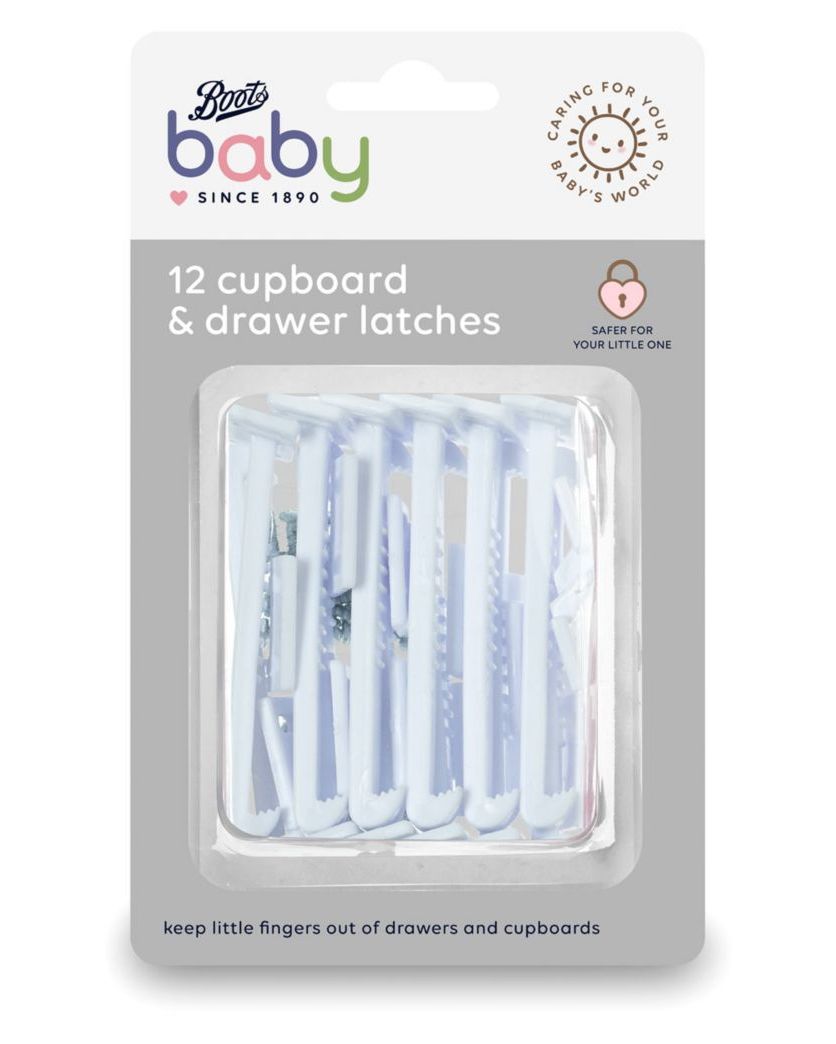 Boots Baby Cupboard Latches (12 Pack)