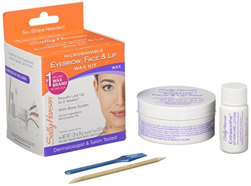 Sally Hansen Eyebrow, Face, & Lip Stripless Face Wax Kit