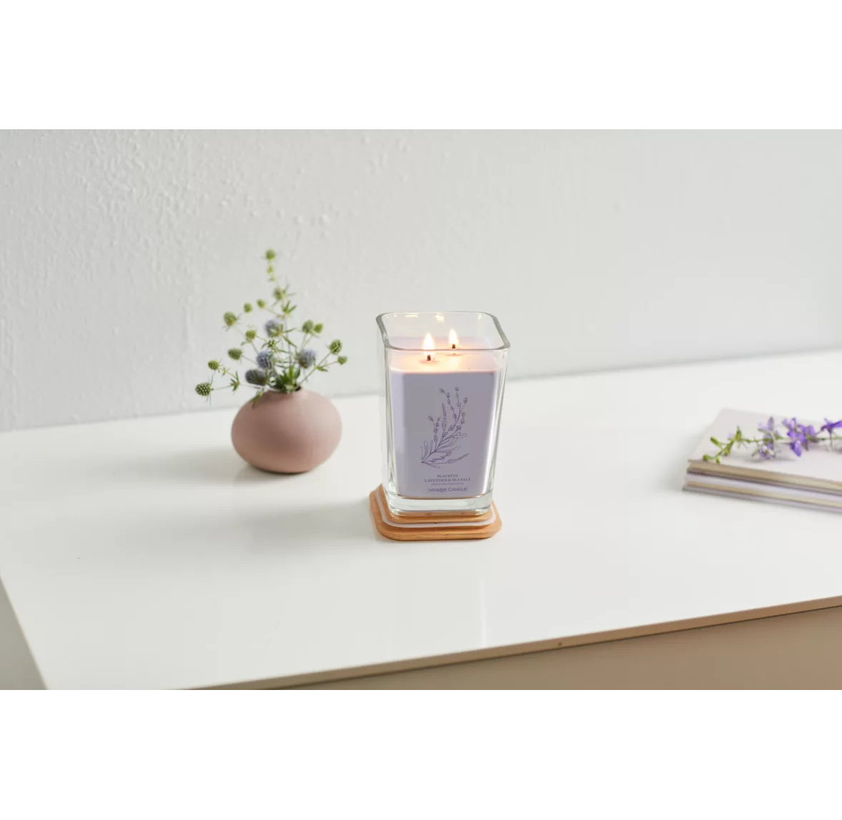 Coconut Wax Candle Scented Container Candle Modern Apothecary Jar Candle Hand Poured Candle OCEAN DRIFTWOOD Fragranced Jar Candle