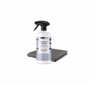 Stainless-Steel Cleaner & Polish with Microfiber Cloth