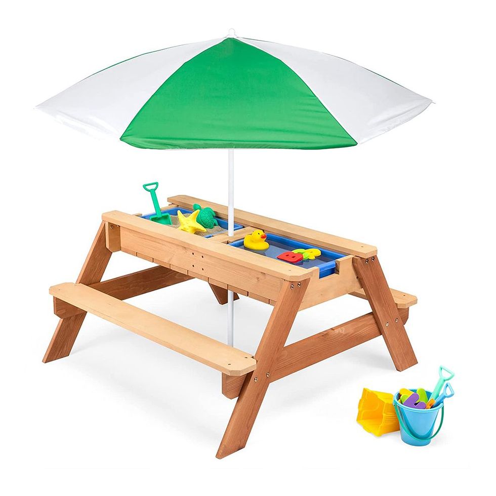 Kids 3-in-1 Sand & Water Activity Table