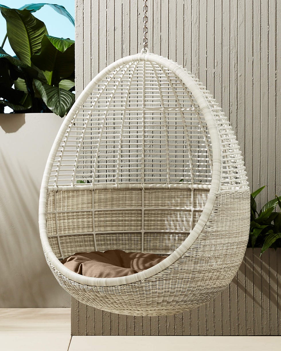 Pod Hanging Outdoor Chair with Cushion