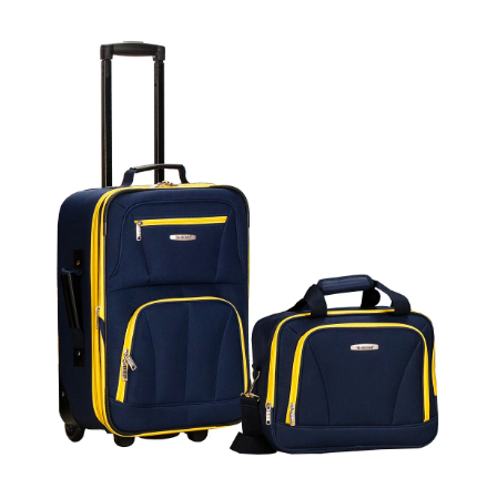 2-Piece Pattern Softside Luggage Set
