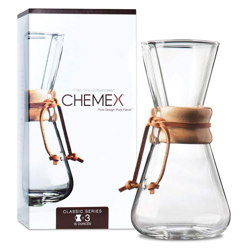 The Mrs. put our Chemex through the dishwasher. It came out very