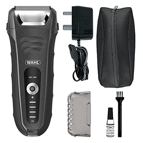 Wahl Lifeproof Foil Shaver with Dual Head Ear and Nose Trimmer, 7061-917