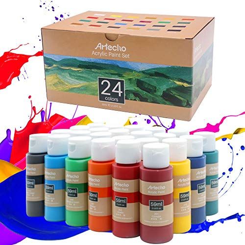 Acrylic Paint (24 Colors)