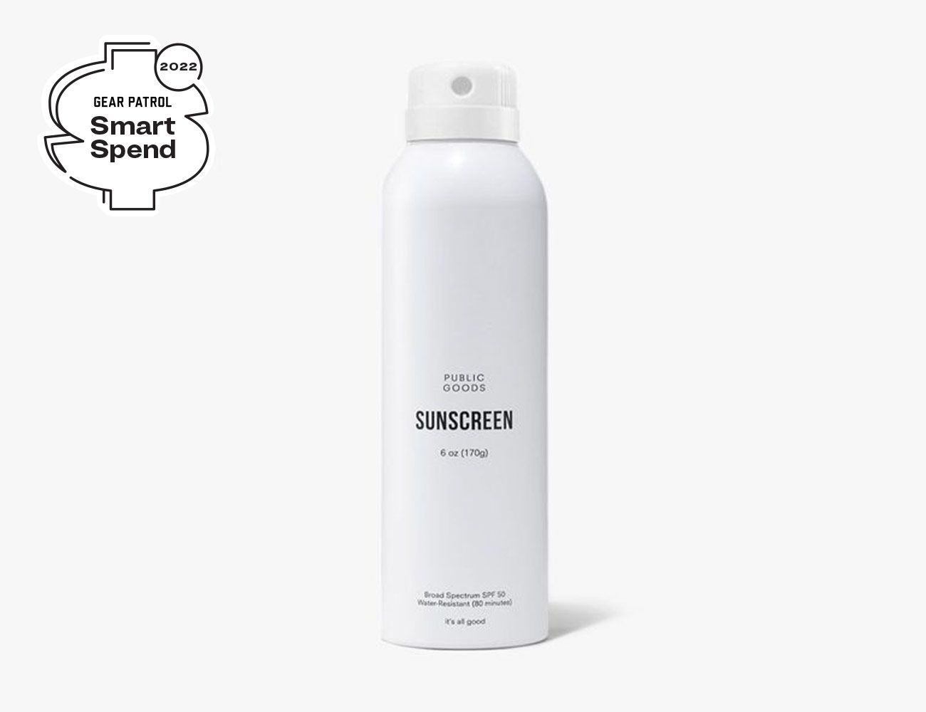 public goods spf 50 spray sunscreen