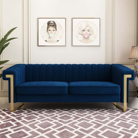 6 Best Tufted Sofas 2022 — Comfortable Leather and Velvet Tufted Sofas