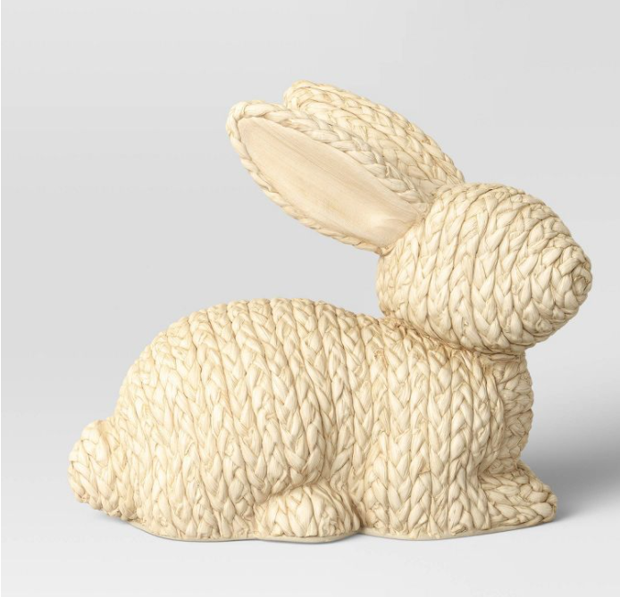 Large Woven Bunny