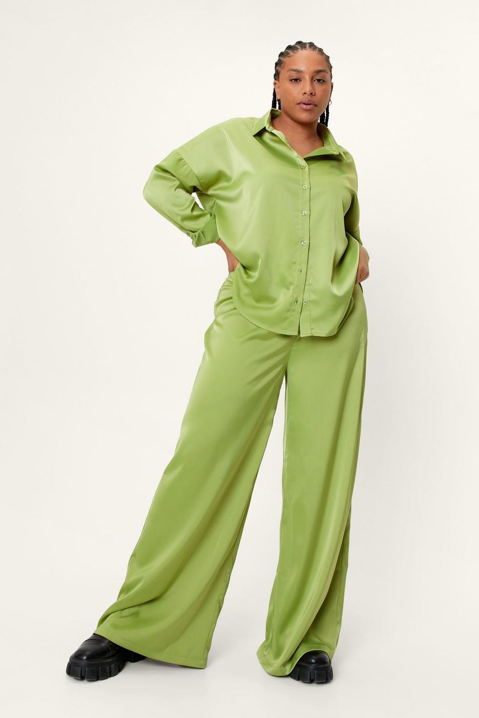 Aura Fabulous Green Pants - Office Outfits