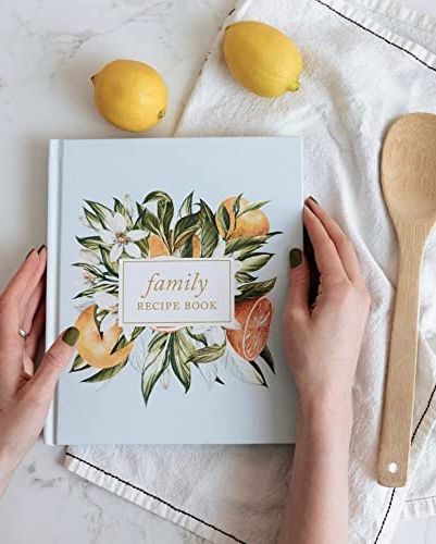 Family Recipe Book & Keepsake Journal 