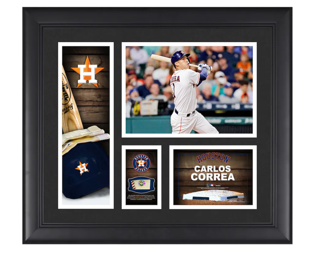 Houston Astros Carlos Correa Fanatics Authentic 2017 MLB World