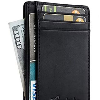 Minimalist Leather Slim Wallet 