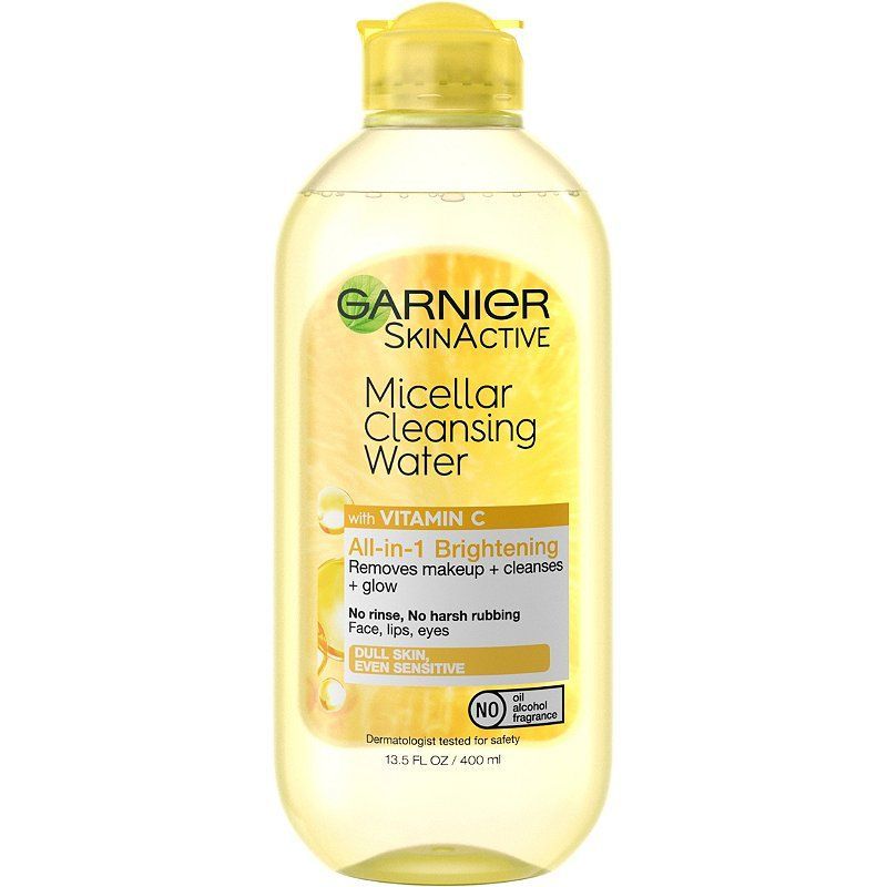 SkinActive Micellar Cleansing Water All-in-1 Brightening with Vitamin C