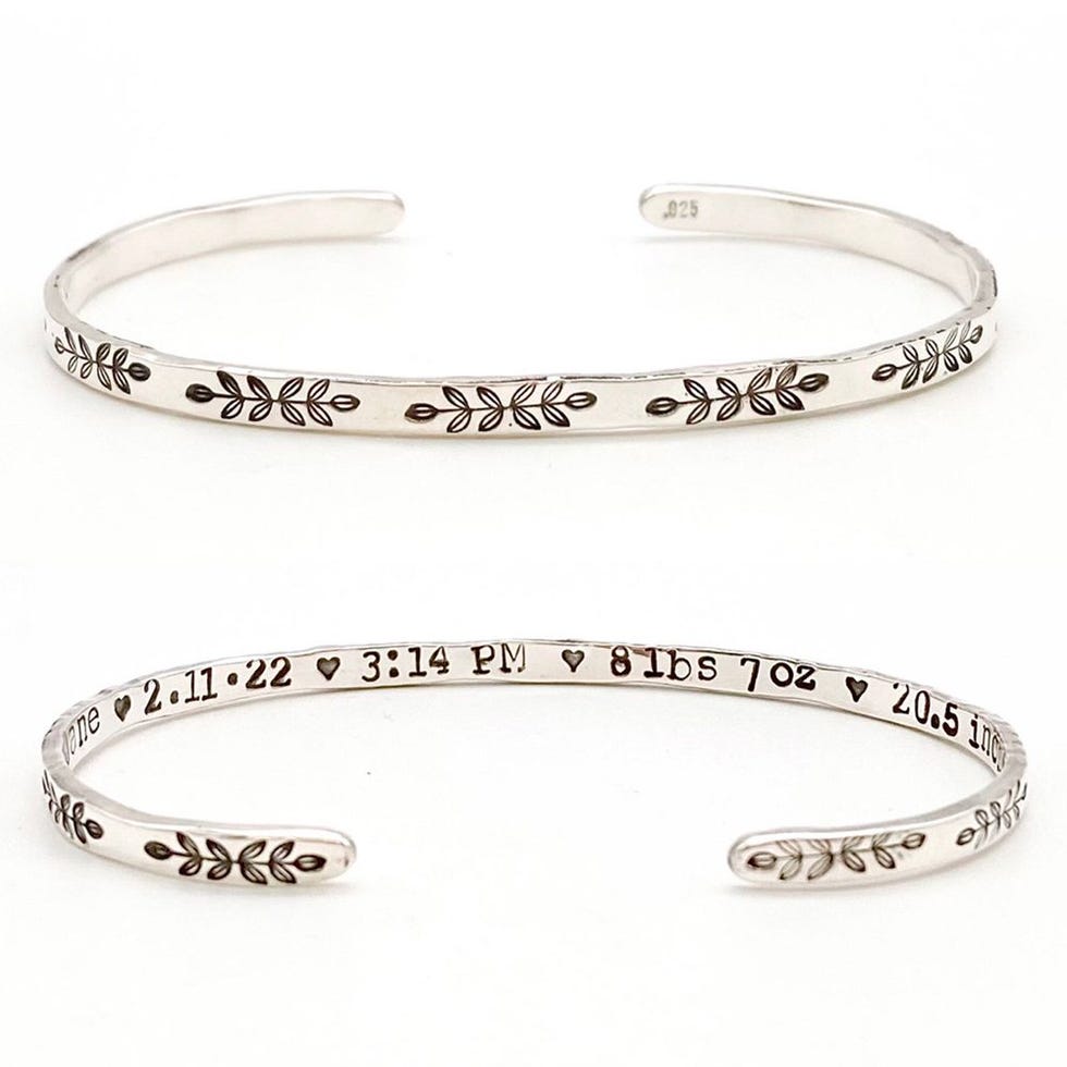 Baby Stats Bracelet for First Mother's Day Baby Stats Bracelet for First Mother's Day