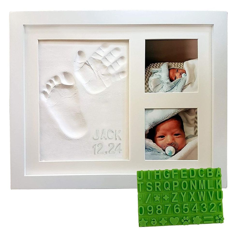 First Mother's Day Hand and Footprint Keepsake Frame