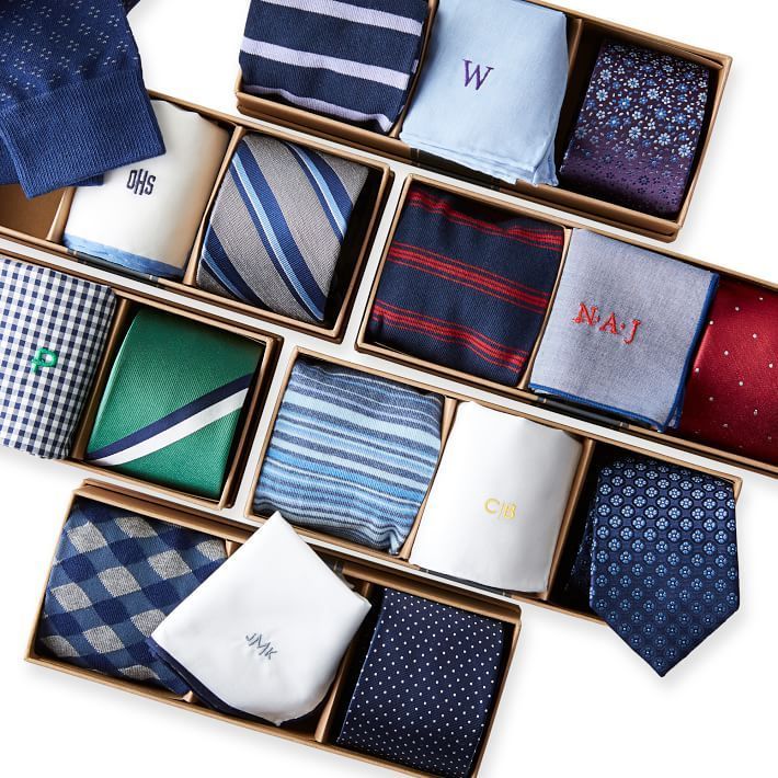 Tie, Socks, and Pocket Square Gift Set