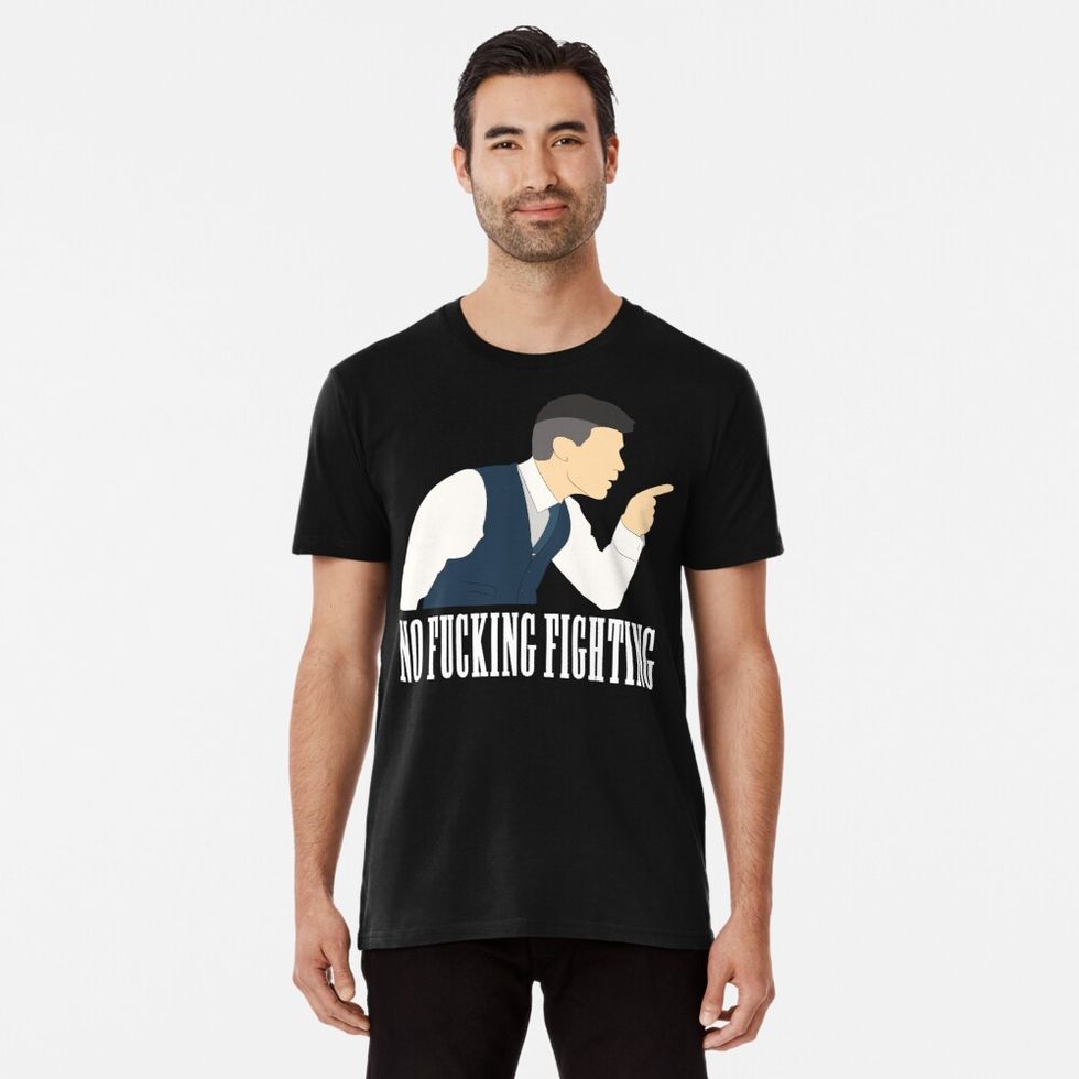 "No f**king fighting!" Tommy Shelby T-shirt