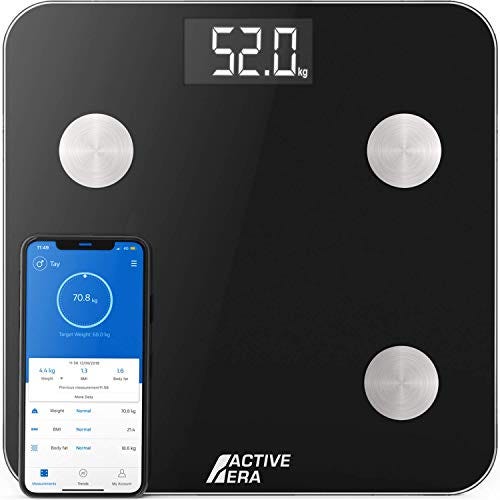 FitTrack Bluetooth BMI Digital Smart Scale, 17 Metric Body Composition  Analyzer with Personalized FitTrack Health App 