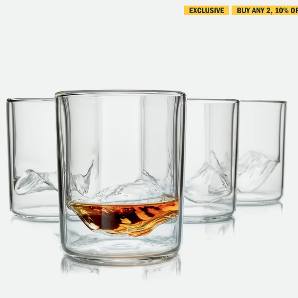 The Rockies Whiskey Glasses