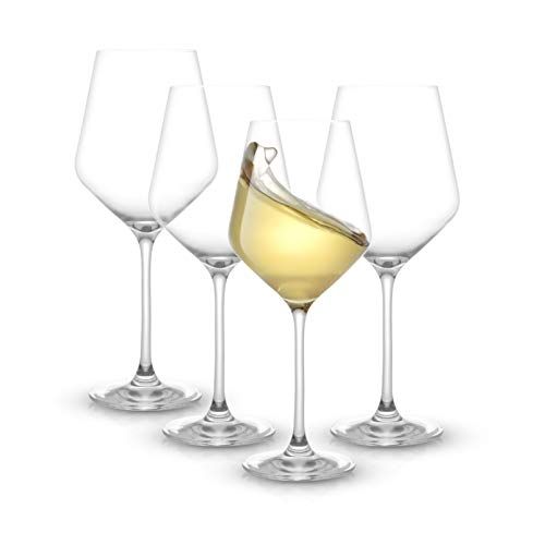Layla White Wine Glasses, Set of 4 