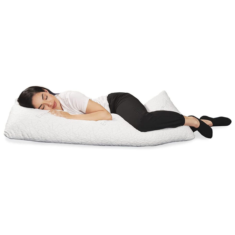 Shredded Memory Foam Body Pillows with Bamboo Cover