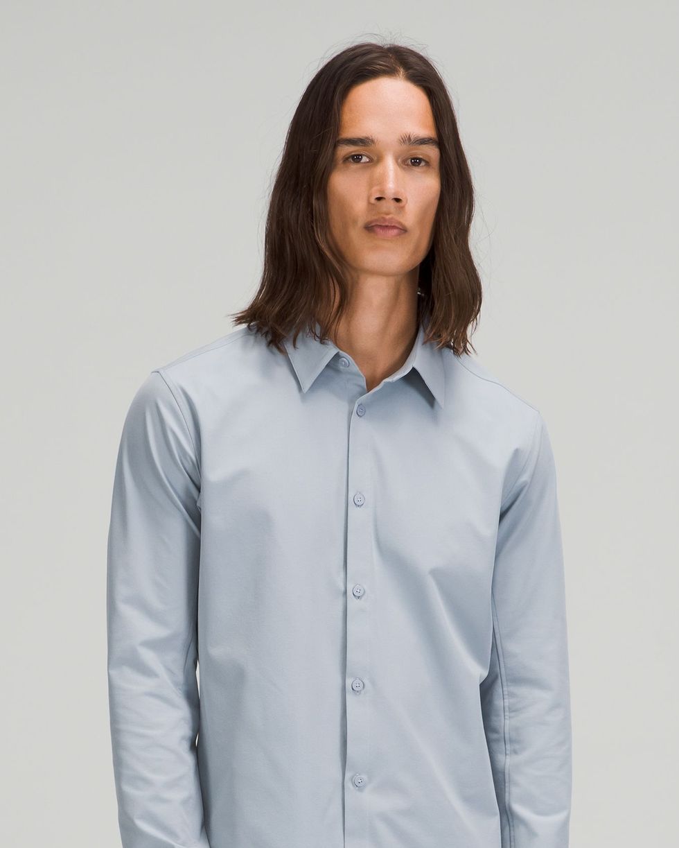 Calvin Klein Mens Blue Striped Classic Fit 100% Cotton French Cuff