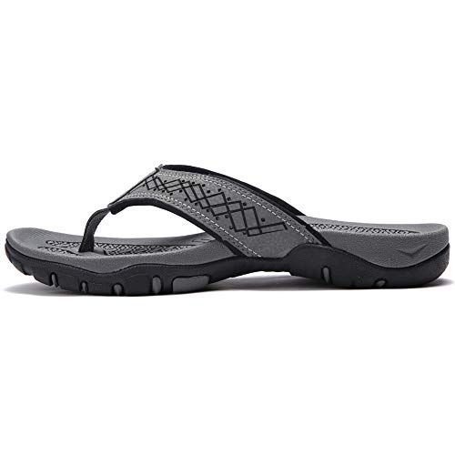  GUBARUN Mens Sport Flip Flops Comfort Casual Thong Sandals  Outdoor | Sandals
