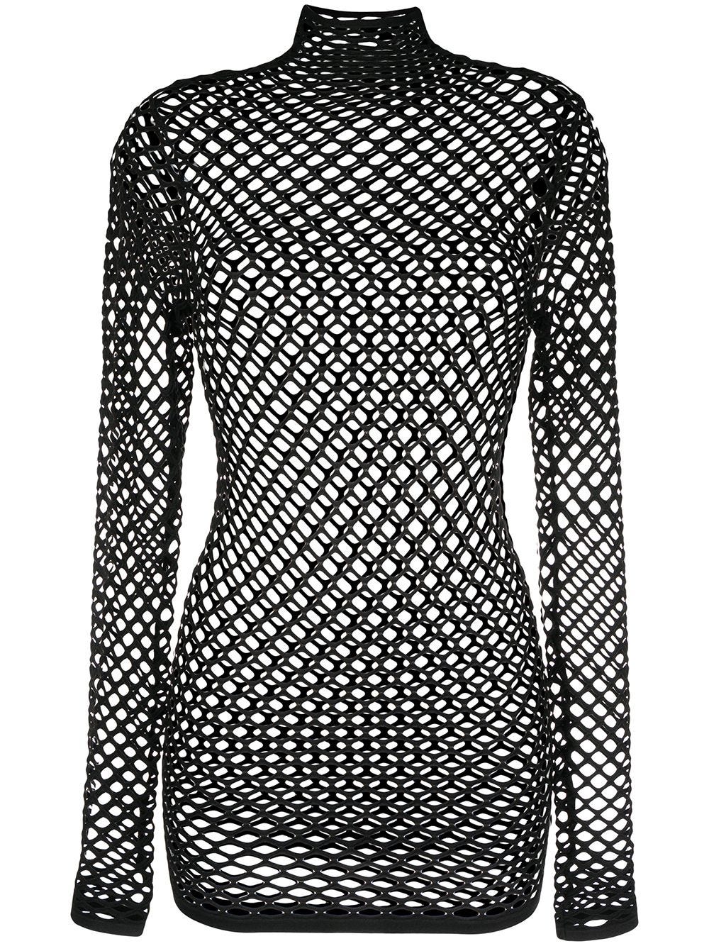 Dion Lee seamless fishnet top