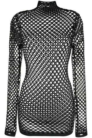 Dion Lee seamless fishnet top