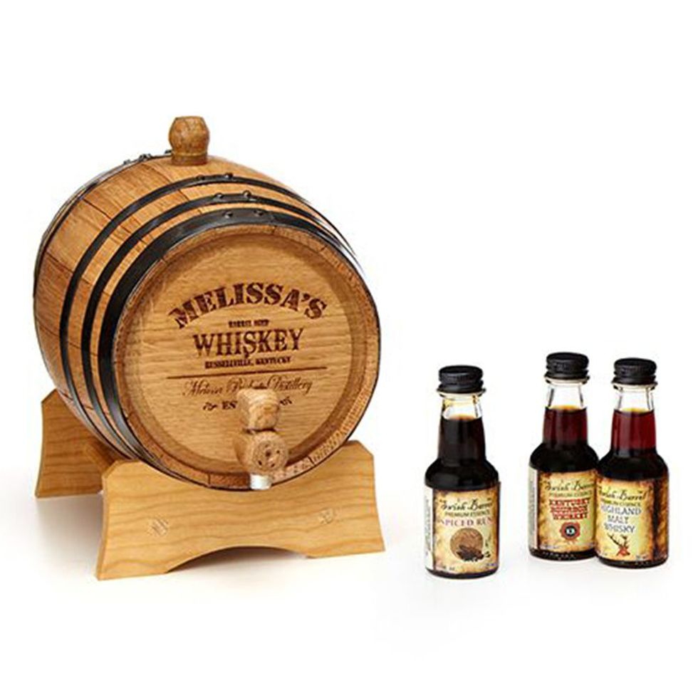 Personalized Whiskey Barrel