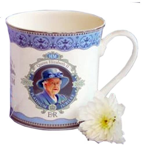 HRH Queen Elizabeth II Mug Bone China 90th Birthday Commemorative Collectors Mug 