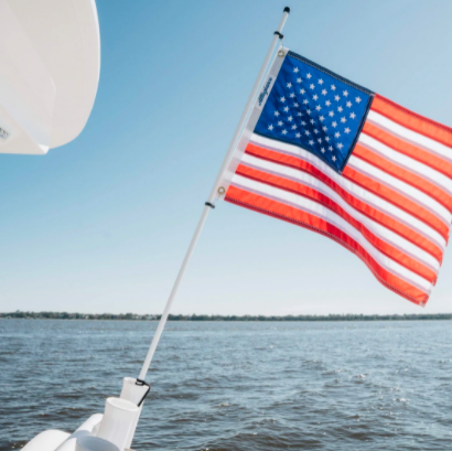 Allegiance American Boat Flag Set