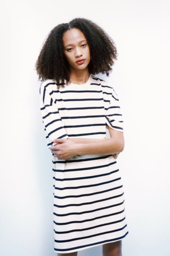 Striped T-Shirt Dress