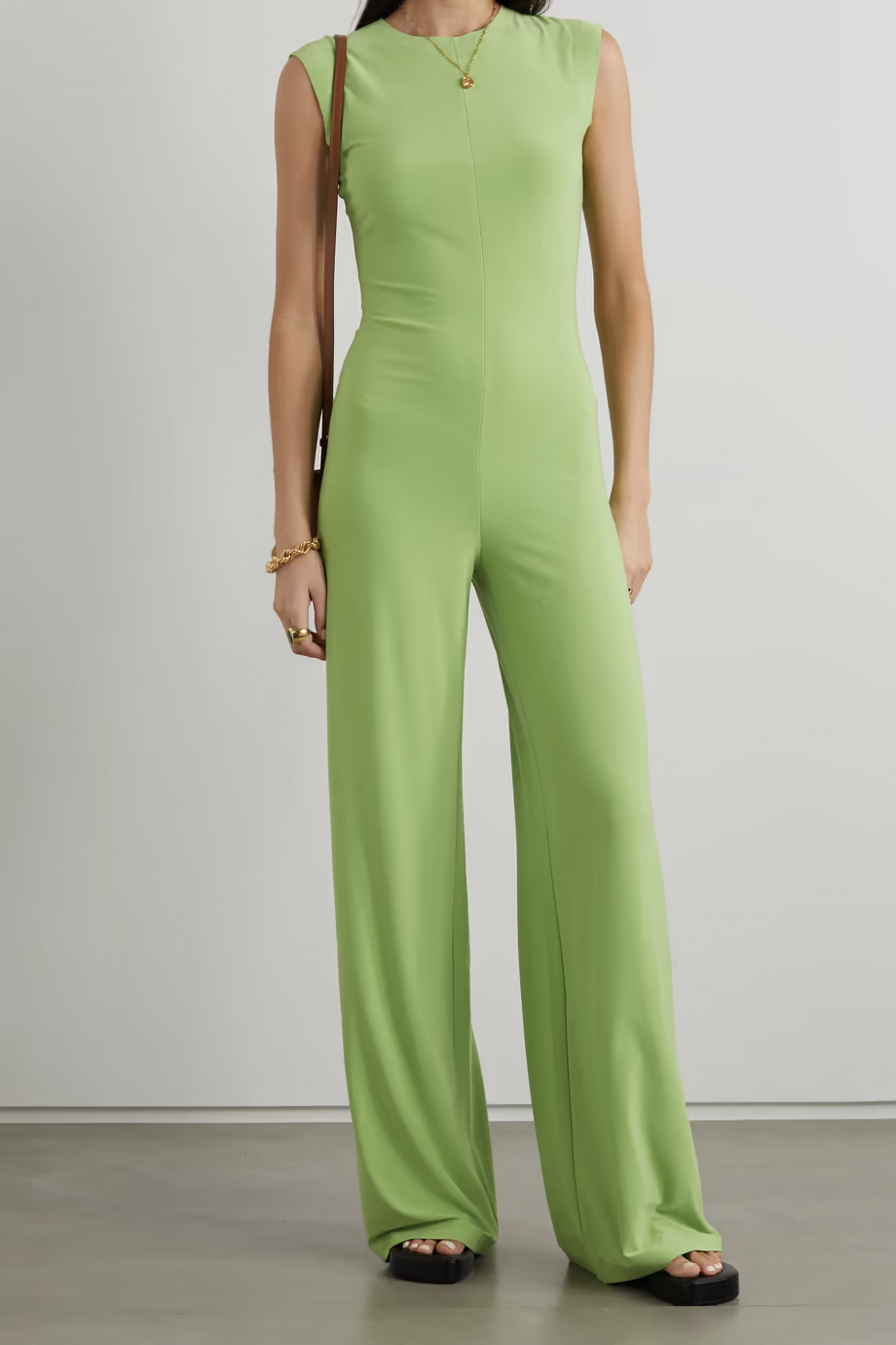 Stretch-jersey jumpsuit