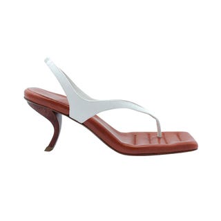 Heeled Thong Sandal