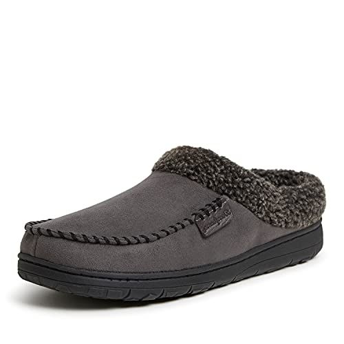 Men's clog slippers memory foam hot sale