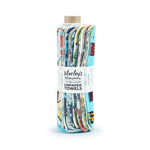 Marley's Monsters Reusable UNpaper Towel Roll (24 Towels)