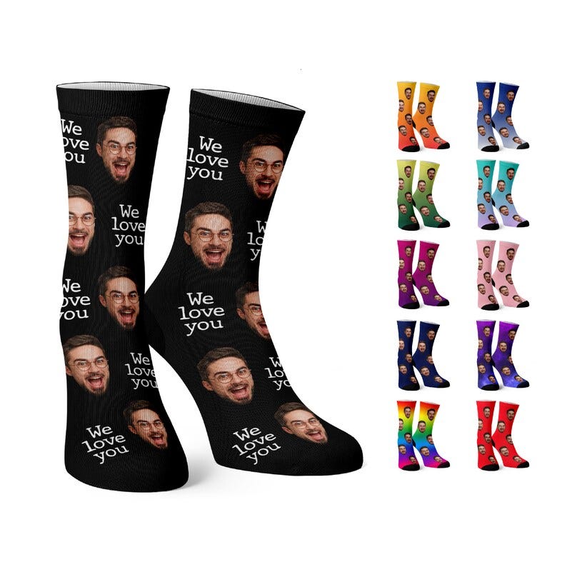 Custom Face Socks 