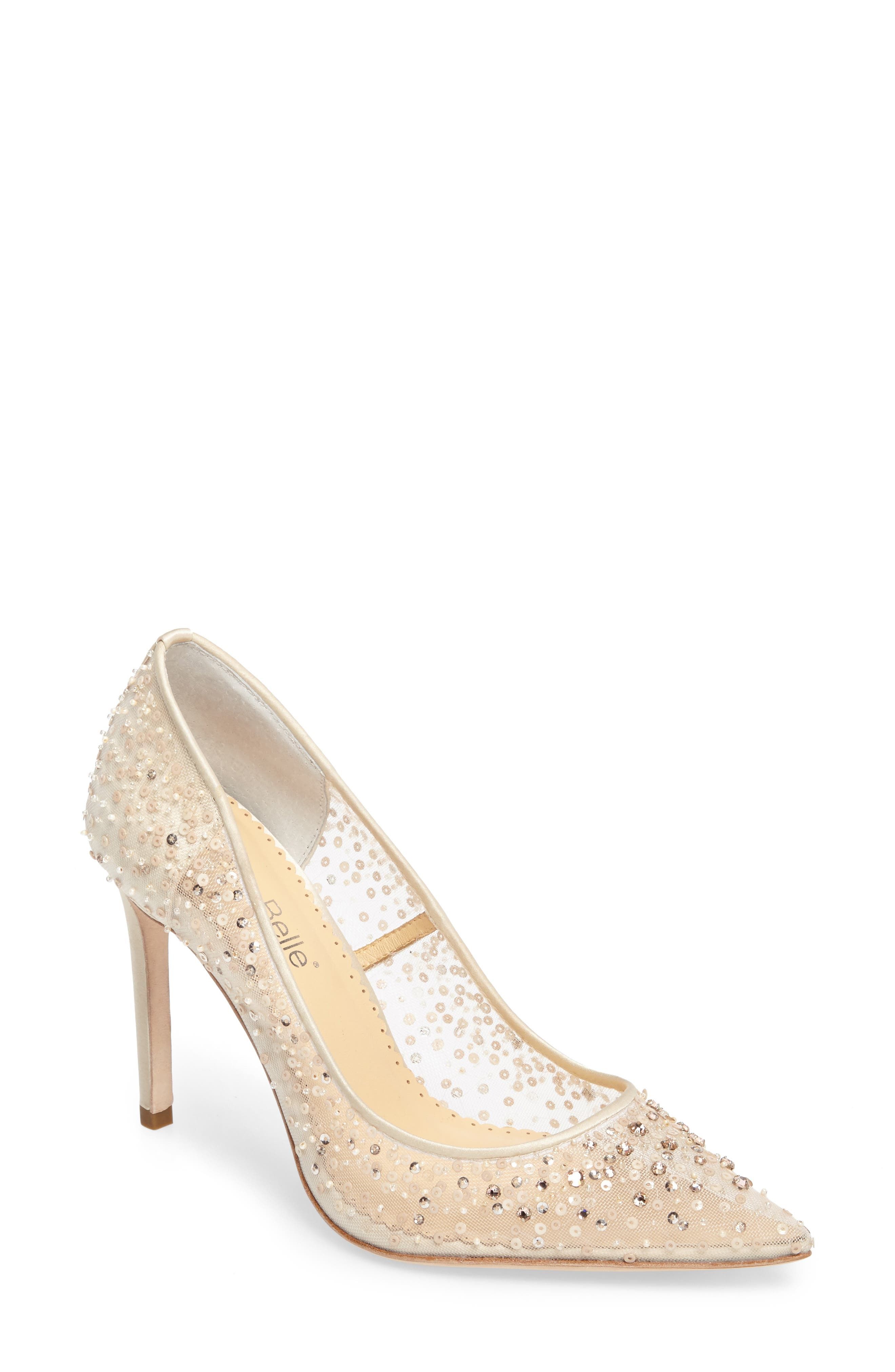 Real Leather Ivory Peep Toe Court Shoes Wedding Special Occasion