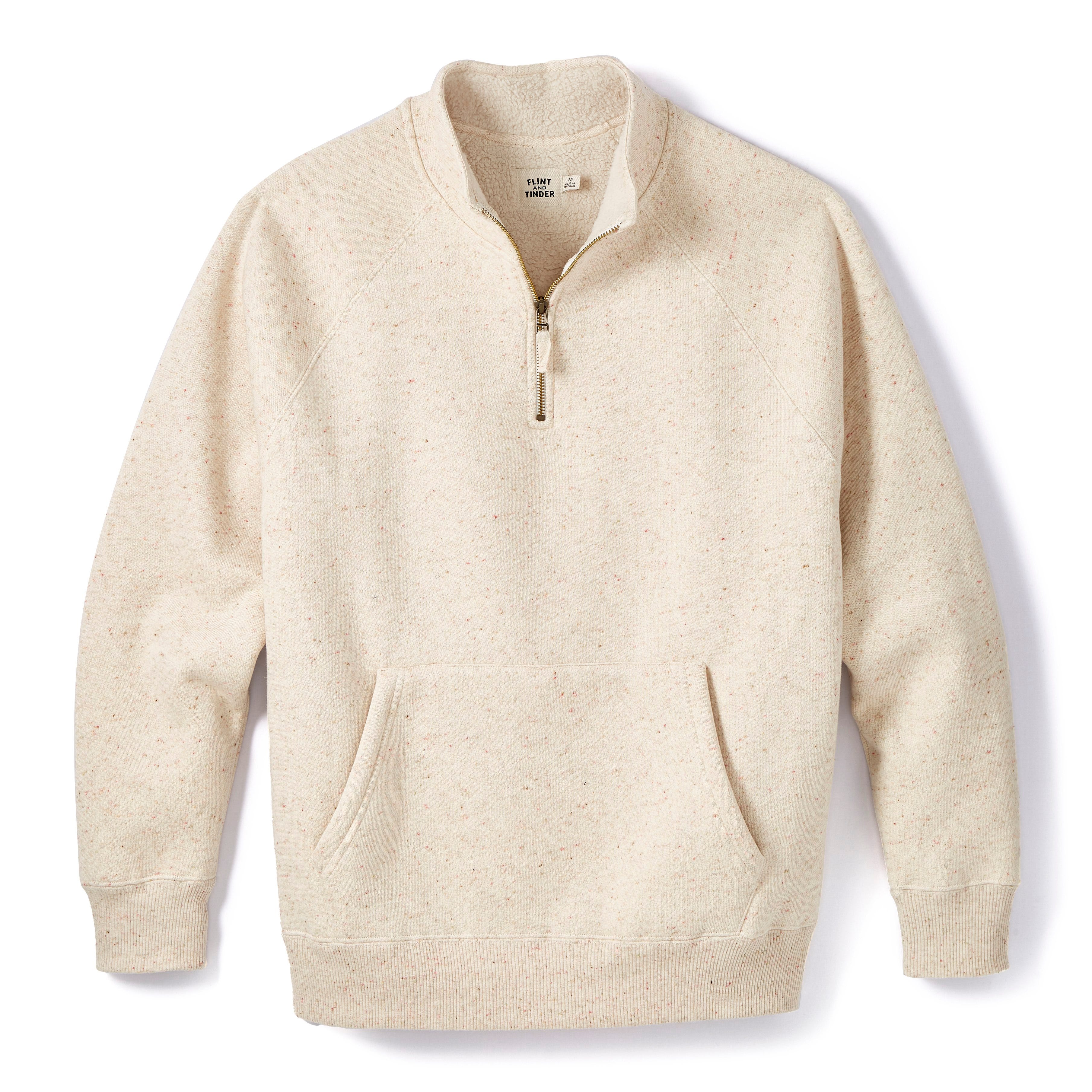 Flint and Tinder Sherpa Lined Quarter Zip