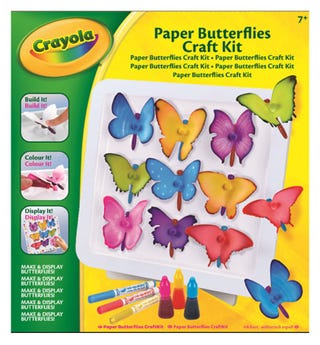 Crayola Paper Butterfly Craft Kit