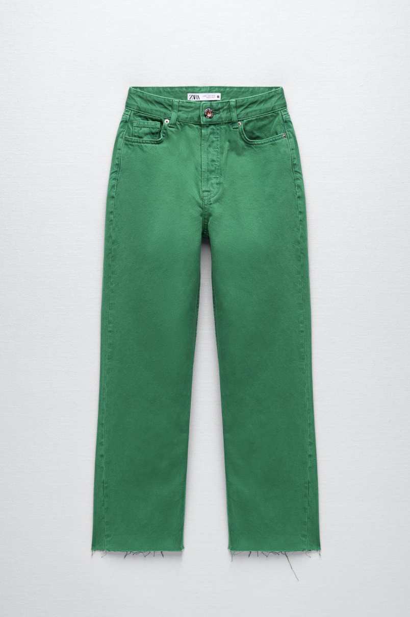 How to Shop Kendall Jenner's Green Baggy Pants