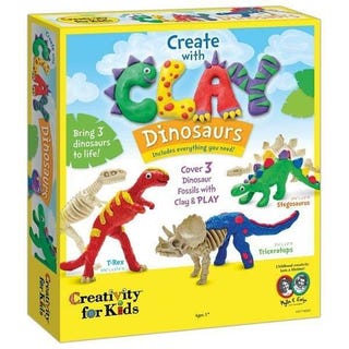 Creativity For Kids Create With Clay Dinosaurs