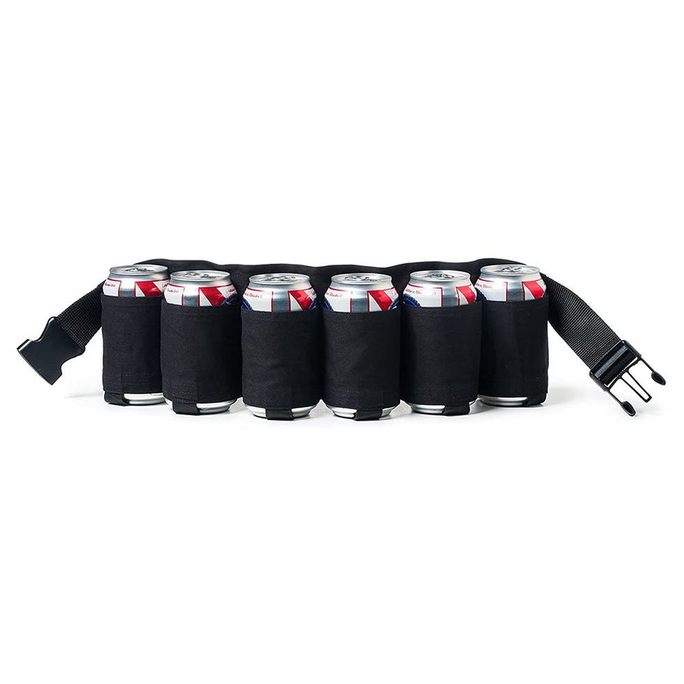 This 6 pack beer and soda can holder is the ultimate party