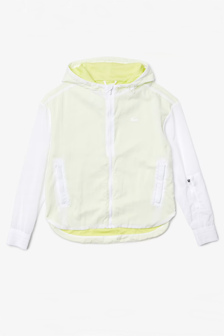 Zip-up lightweight mesh jacket
