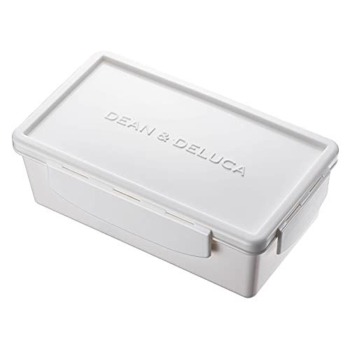 DEAN&DELUCA ランチボックス Mサイズ ホワイト レンジ可 食洗器可 お弁当 ランチボックス コンパクト シンプル 新生活